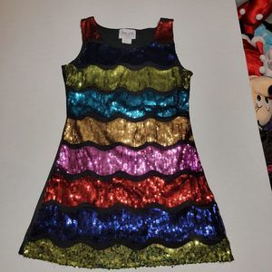 Jerry Beck Sequin Dress 6 Colors - Size Large